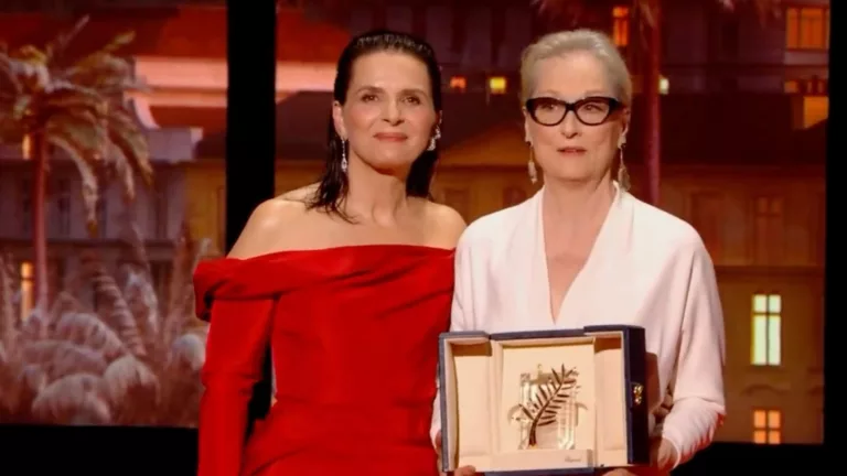 VIDEO. Meryl Streep a primit Palme d’Or onorific, premiul ce subliniază “locul ei de neşters în istoria cinematografiei”