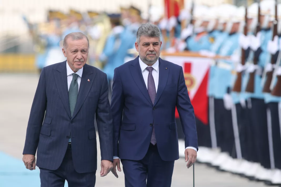Președintele Erdogan și premierul Ciolacu la Ankara / foto Inquam Photos