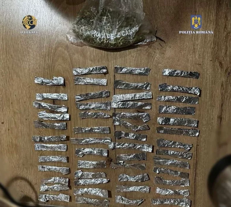 VIDEO. Percheziții într-un dosar privind trafic de droguri, în Timiș