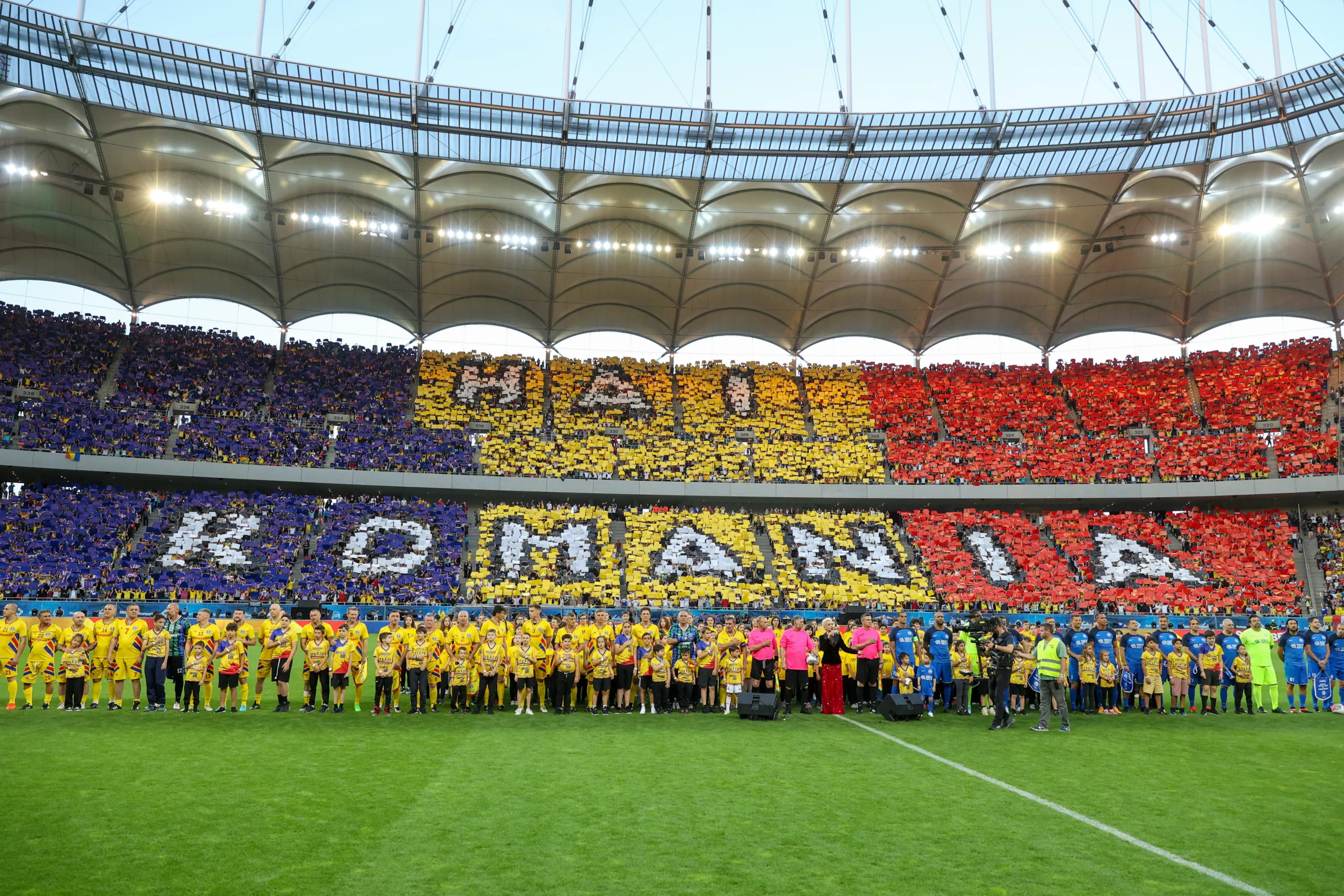 Românii au „invadat” Arena Națională. Record de asistență la meciul „Generației de Aur”