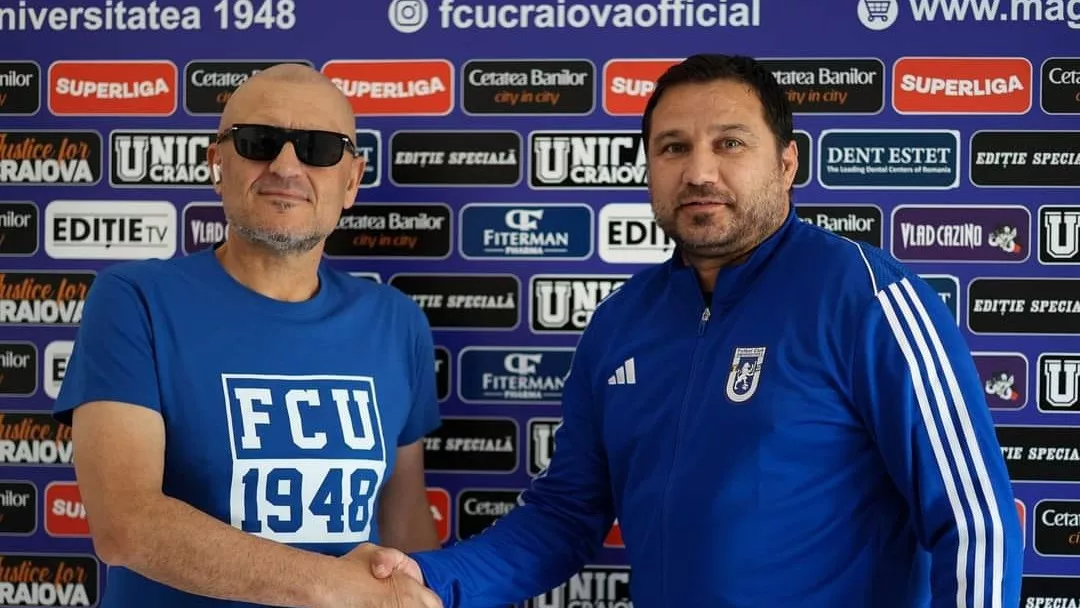 “Am venit, am semnat şi acum trecem la treabă cu toţii”. FCU Craiova are un nou antrenor