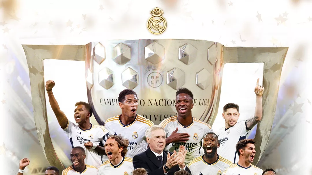 VIDEO. Real Madrid, campioană pentru a 36-a oară în La Liga
