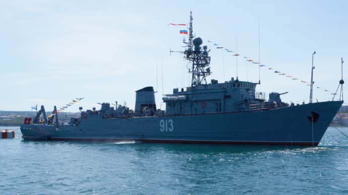 Ucraina a scufundat în Marea Neagră încă o navă rusească, tip vânător de mine