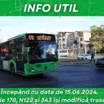 Stații noi pe traseele STB 178 și N122