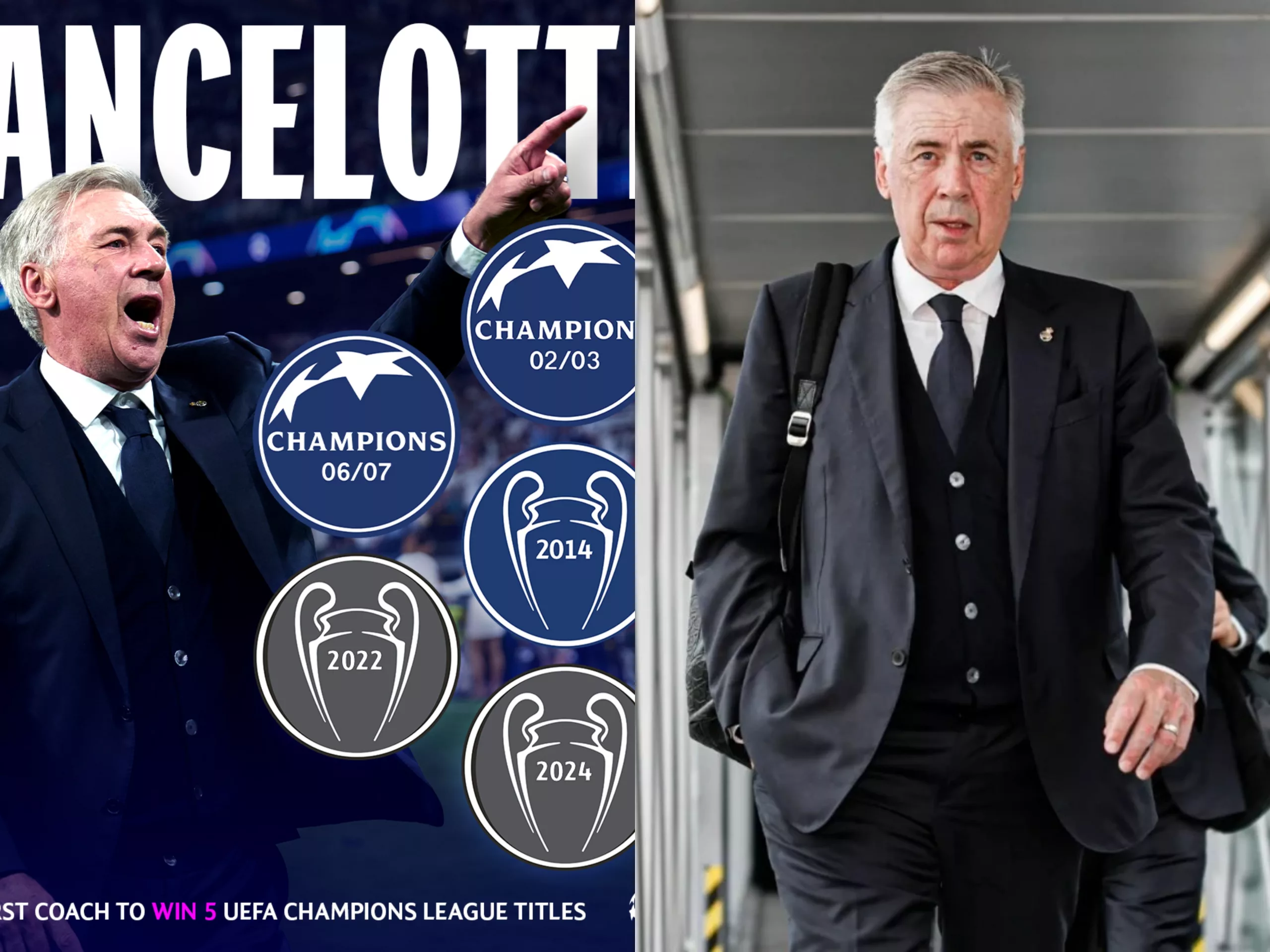 Ancelotti, după ce a devenit cel mai titrat antrenor din istoria Ligii Campionilor: „Pare un vis, dar este realitate”