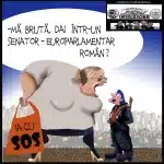 Șoșoacă a leșinat după ce ar fi înghițit un jandarm de la brută(rie) care i-a căzut greu