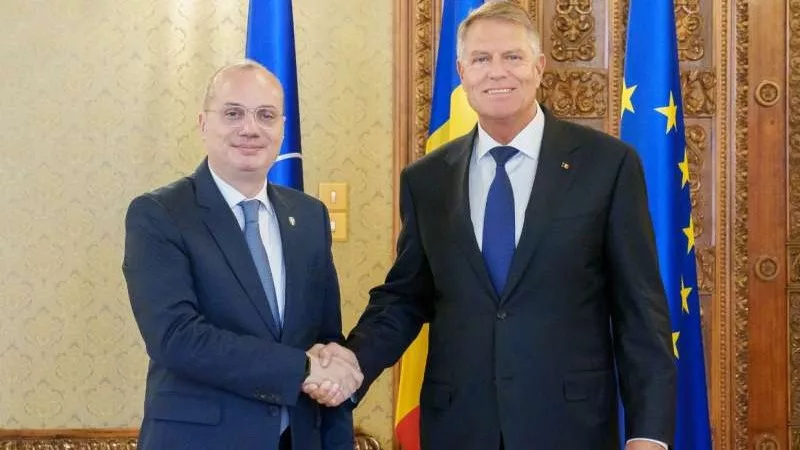 Klaus Iohannis l-a primit pe ministrul pentru Europa și afaceri externe din Republica Albania, Igli Hasani
