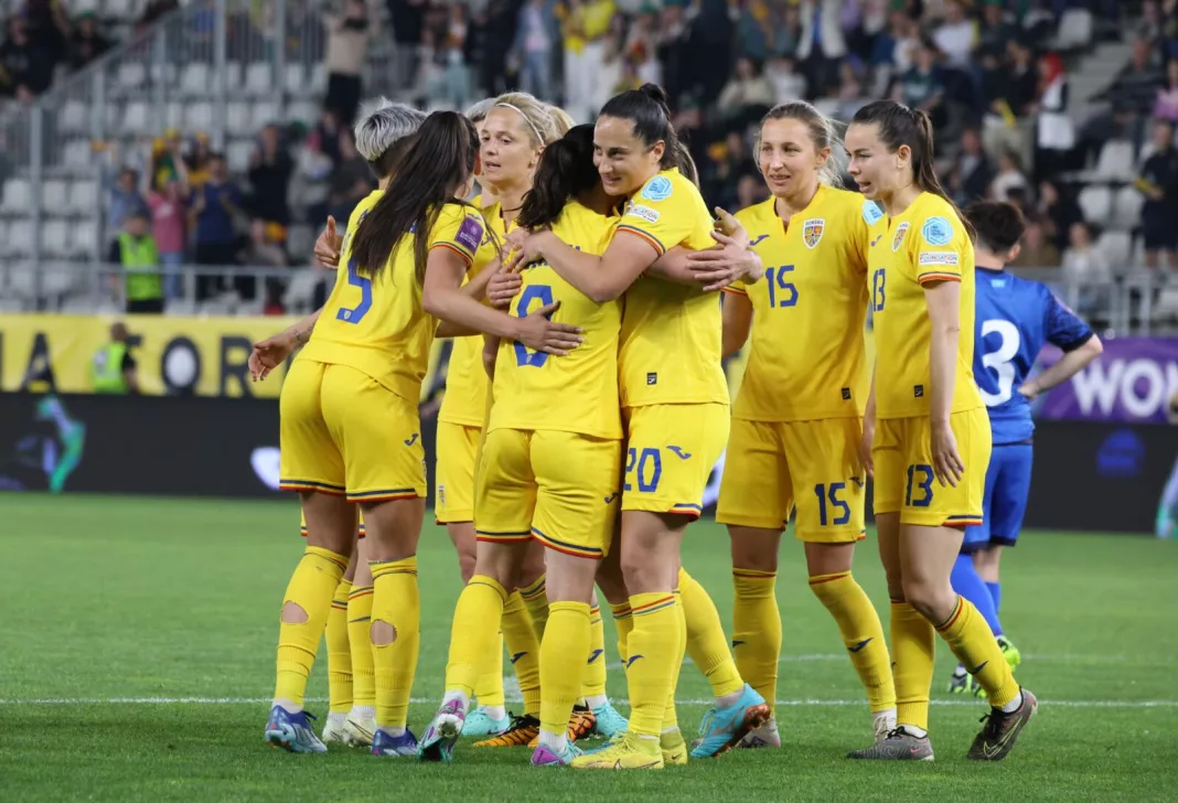 Naționala Feminină de Fotbal a României. Foto FRF