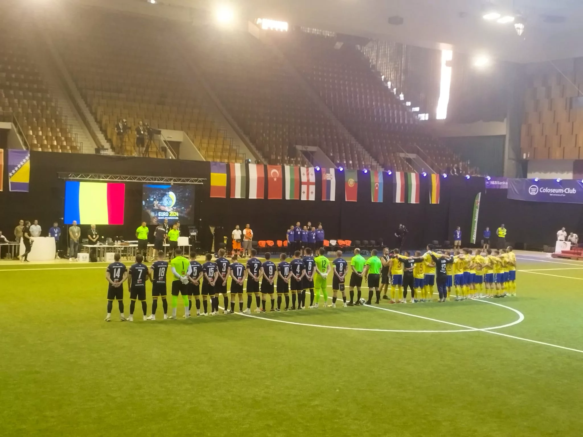 VIDEO. România, calificată în semifinalele Campionatului European de minifotbal