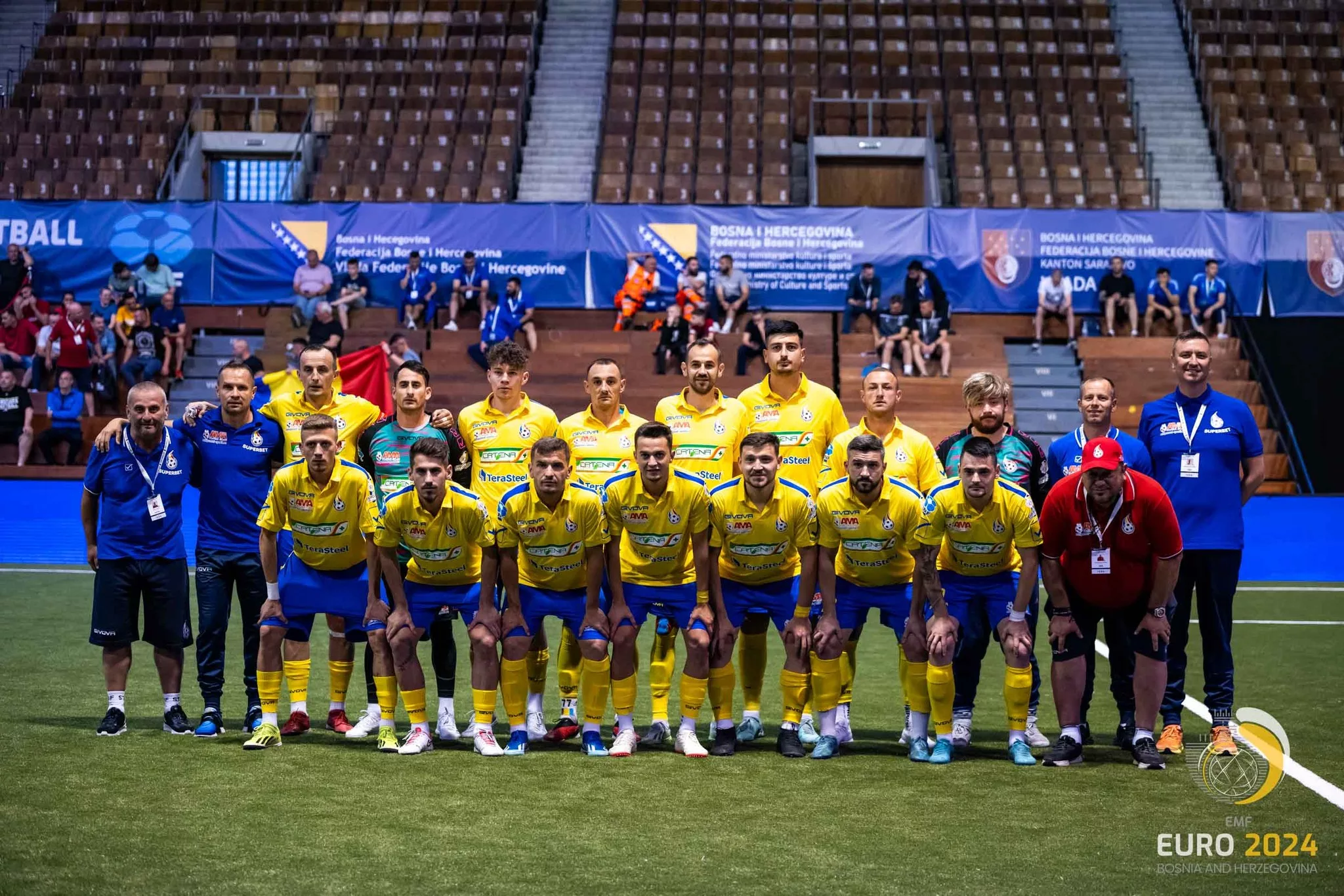 România, start perfect la Campionatul European de minifotbal