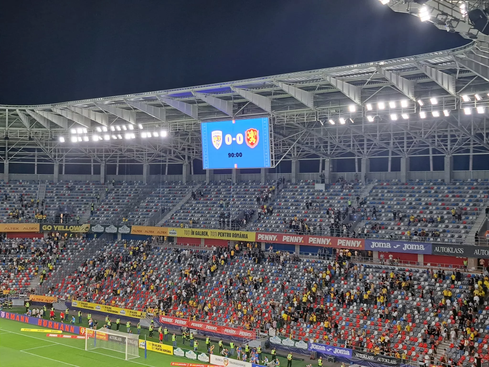 România, doar o remiză albă cu Bulgaria, într-un meci amical