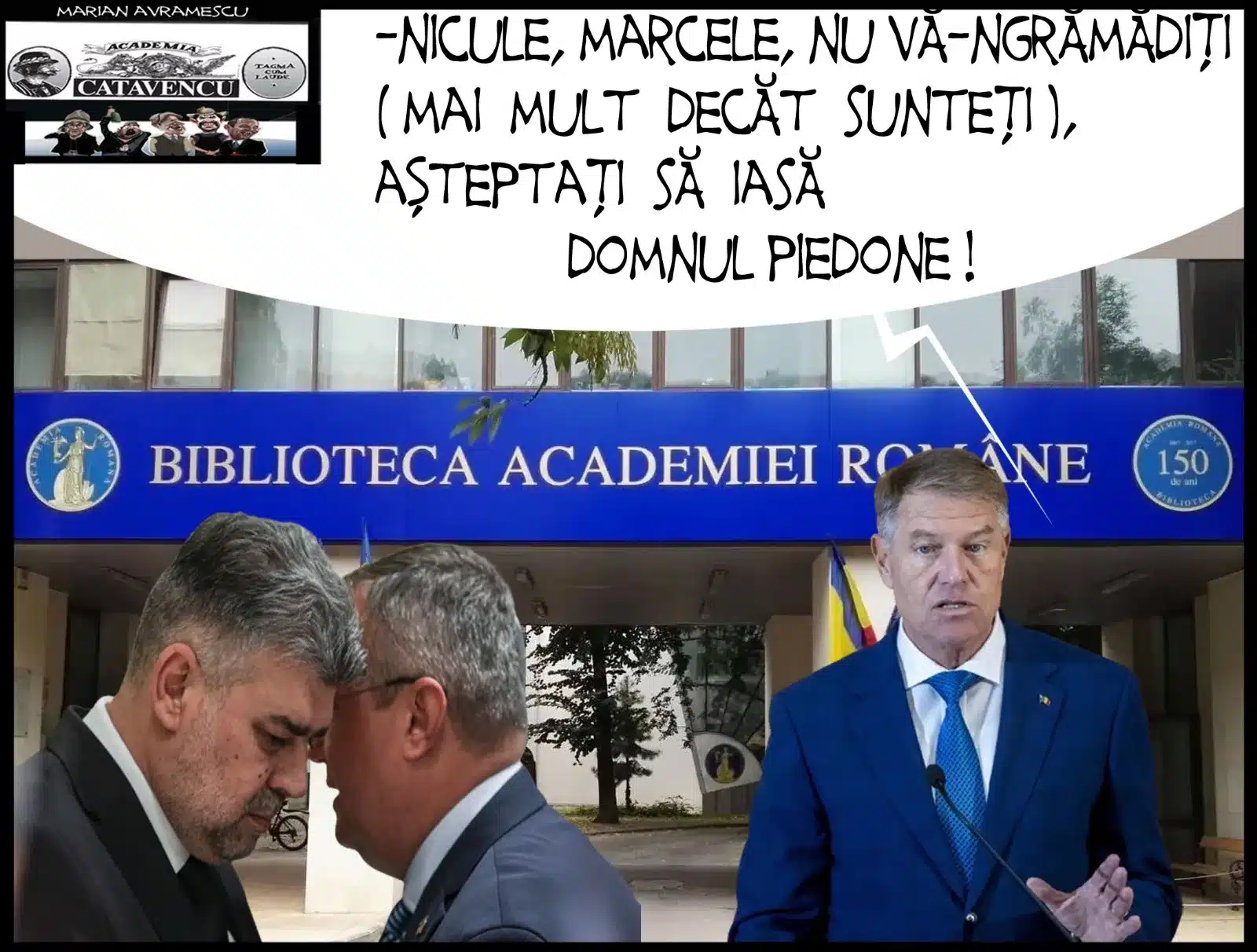 Biblioteca Academiei, neîncăpătoare pentru operele (șpag)autorilor de pe Dâmbovița