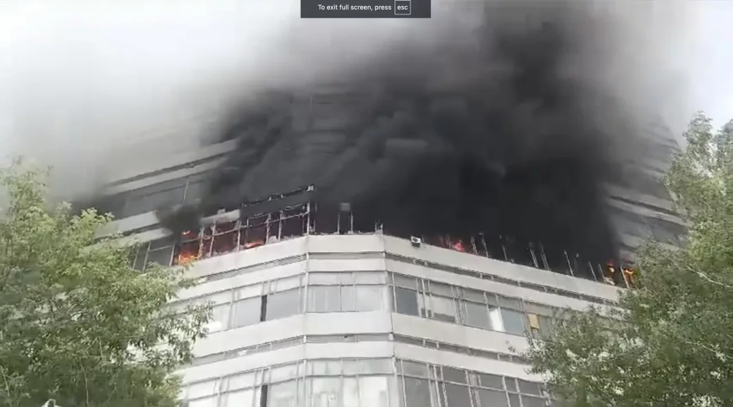 incendiu moscova