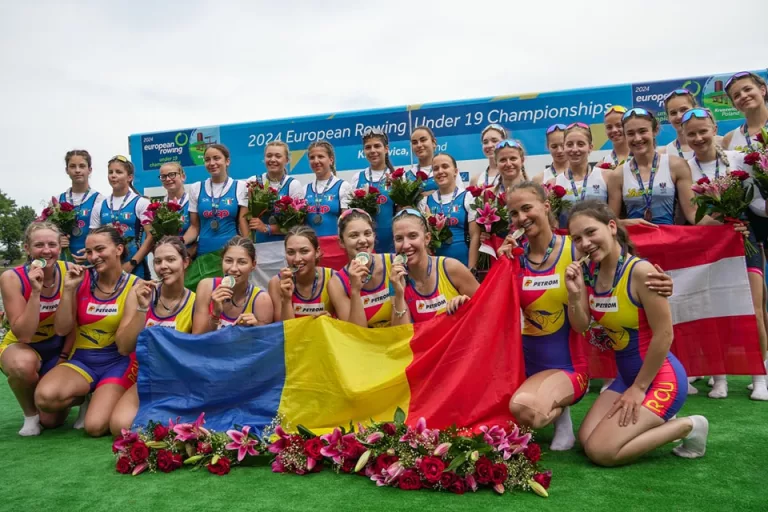 România și restul lumii, la canotaj! Țara noastră a câștigat 10 medalii la Europenele Under-19