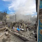 Cel mai mare spital de copii din Kiev, lovit de o rachetă rusească. Atacurile asupra Ucrainei continuă