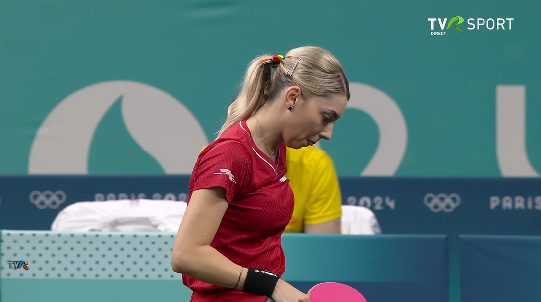 Bernadette Szocs, Eliminată de Sofia Polcanova la Tenis de Masă