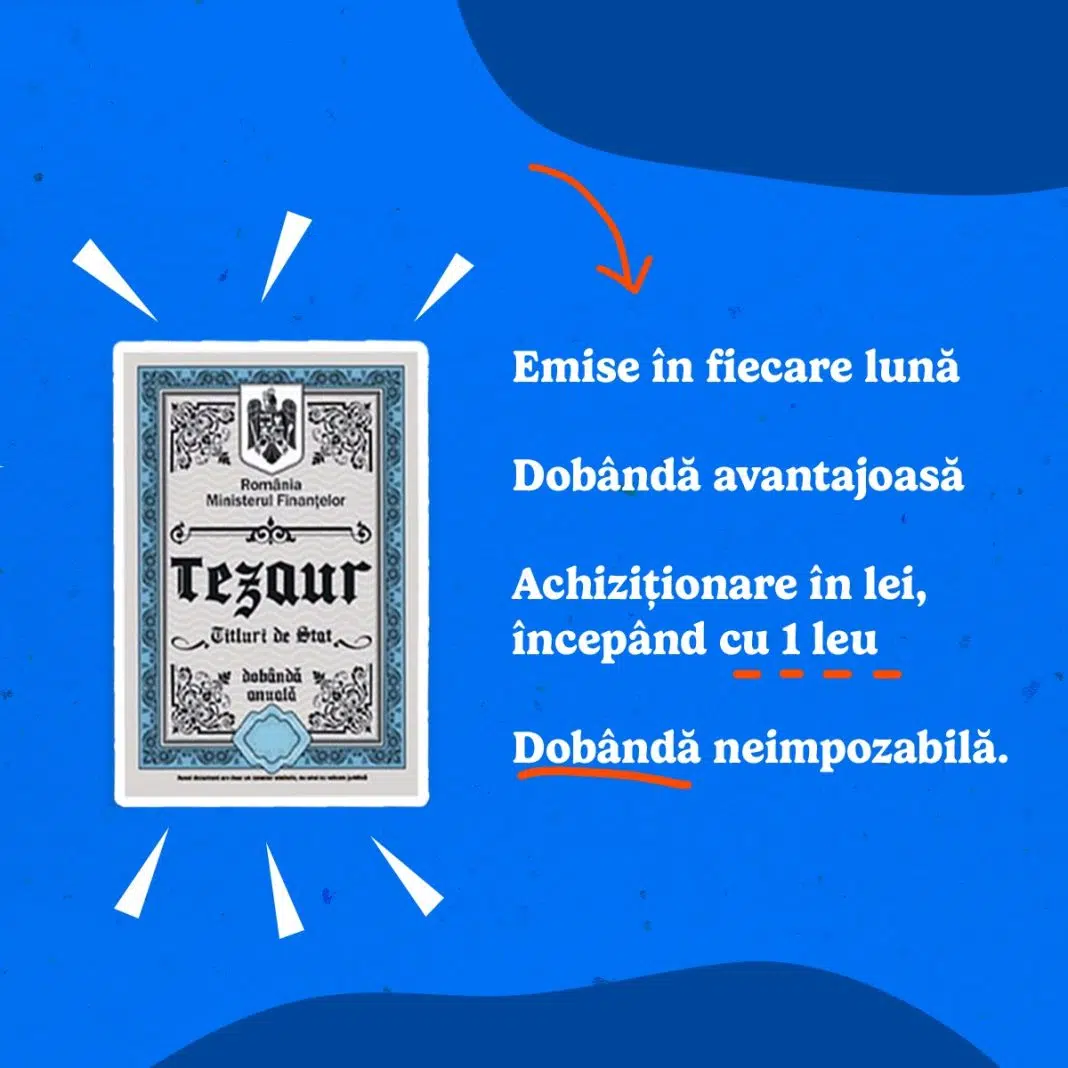 Reclamă titluri de stat Tezaur