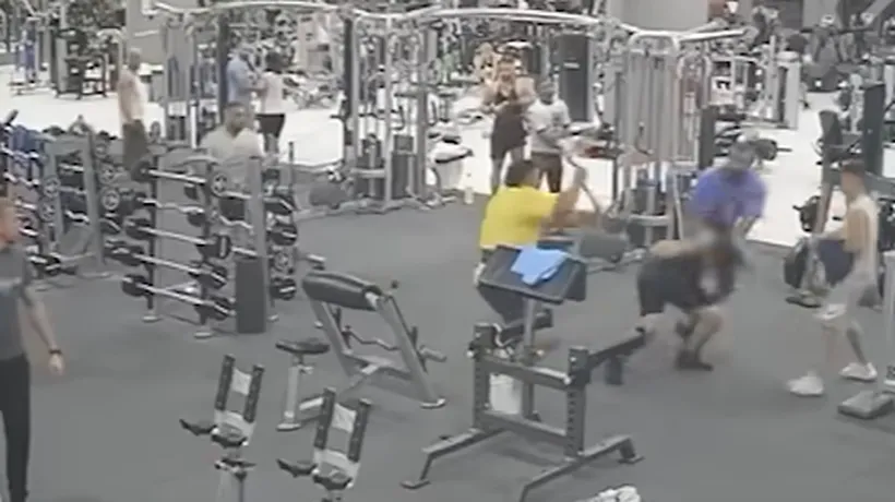 VIDEO. Un luptător de kickboxing a fost înjunghiat într-o sală de sport din Timișoara