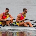 Medalie de aur la dublu vâsle masculin