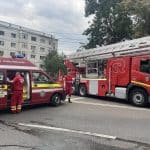 Incendiu la un bloc din Botoșani. Zeci de persoane evacuate