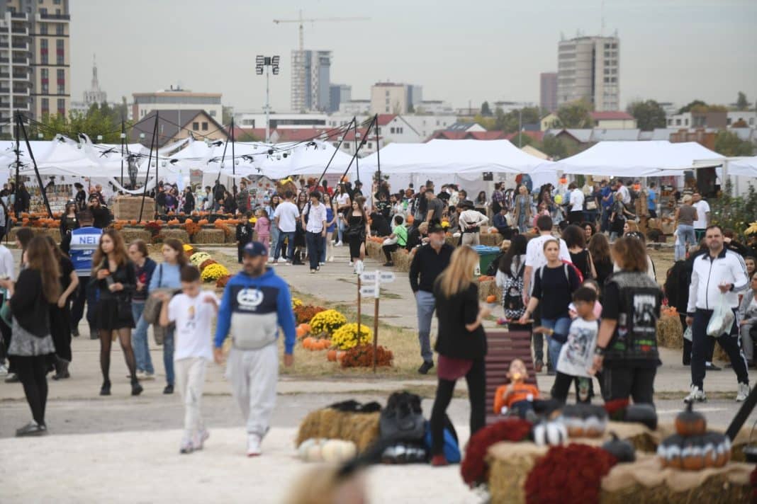 foto hallo fest (9) Târg de toamnă urban cu mulțime și decorațiuni