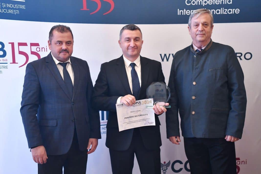 Pe lângă premiile acordate companiilor, CCIB a oferit trofee speciale pentru echipele din mediul public și privat care s-au remarcat prin eforturile lor de-a lungul anului. Camera de Comerț și Industrie a Municipiului București (CCIB) a organizat Gala Topul Firmelor din Sectorul 6, eveniment dedicat recunoașterii celor mai performante companii din această zonă a Capitalei. Evenimentul a avut loc în Aula „Carol I” a Palatului CCIB, reunind manageri de top, reprezentanți ai administrației locale și ai instituțiilor de stat.
