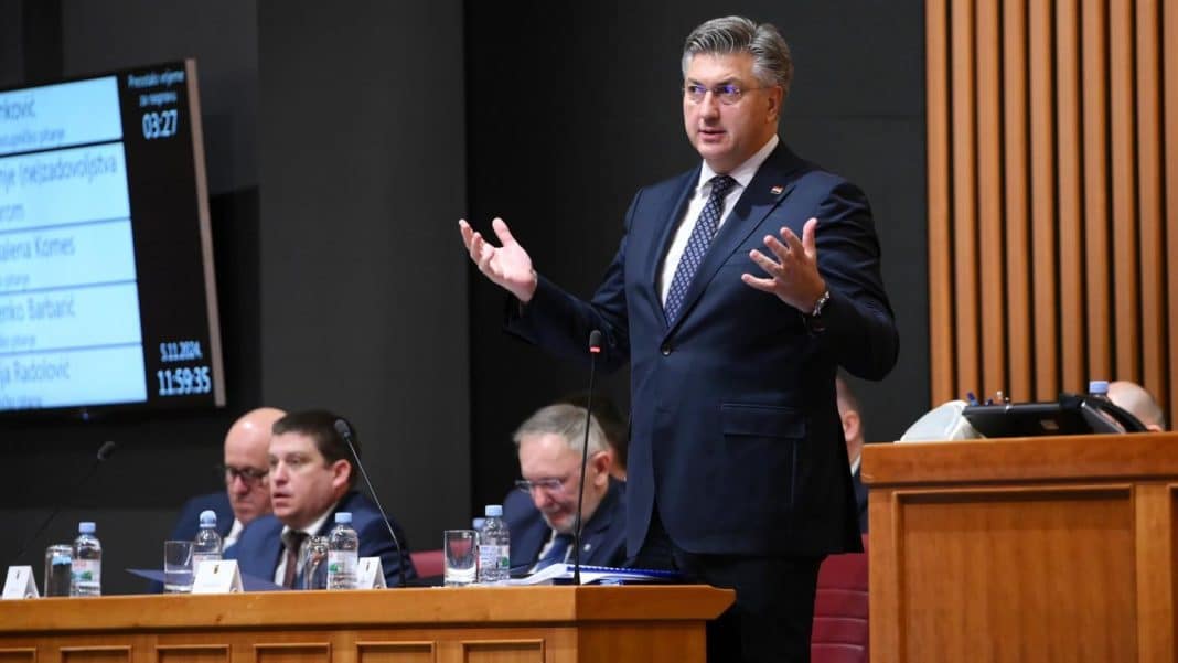 andrej plenkovic croația
