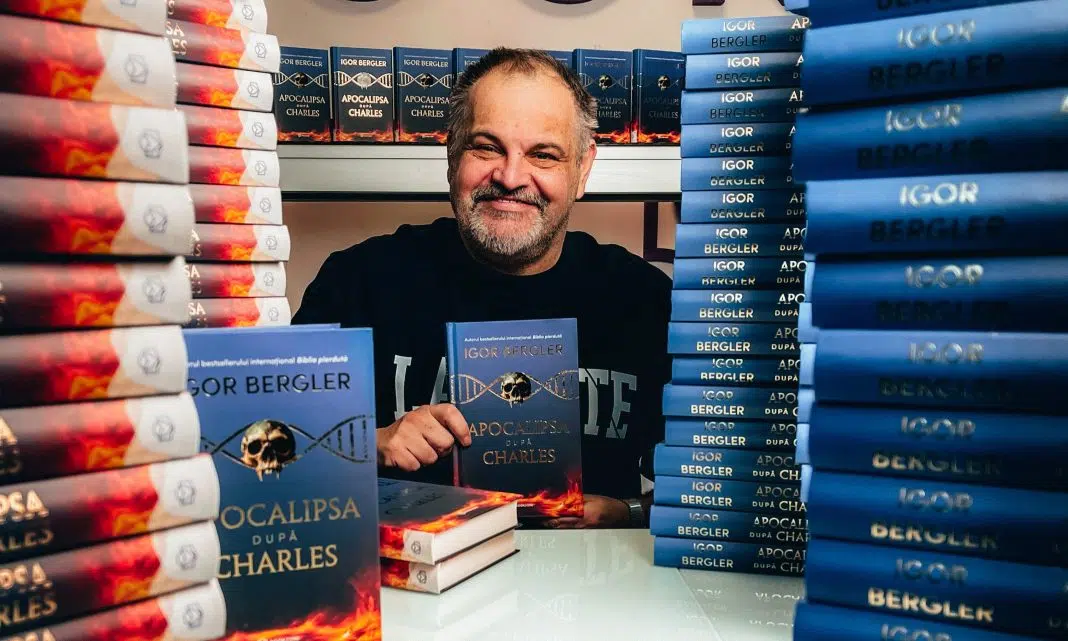 Igor Bergler, cel mai bine vândut autor de thriller din România, lansează cartea „Apocalipsa după Charles”