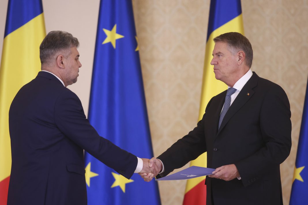 Ceremonie depunere jurământ guvern Ciolacu 2