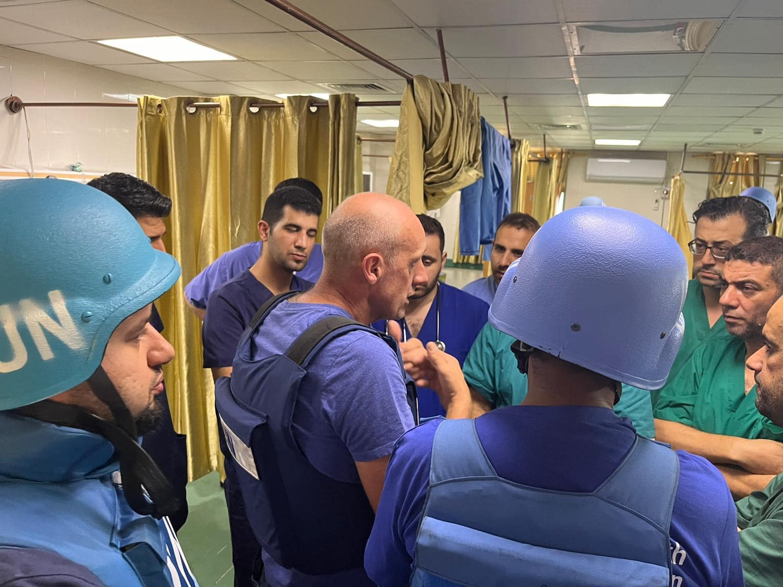 OMS Gaza echipamente medicale