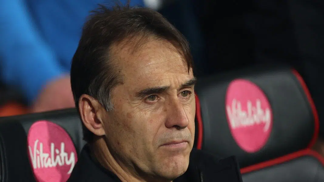 Managerul spaniol al echipei West Ham United, Julen Lopetegui