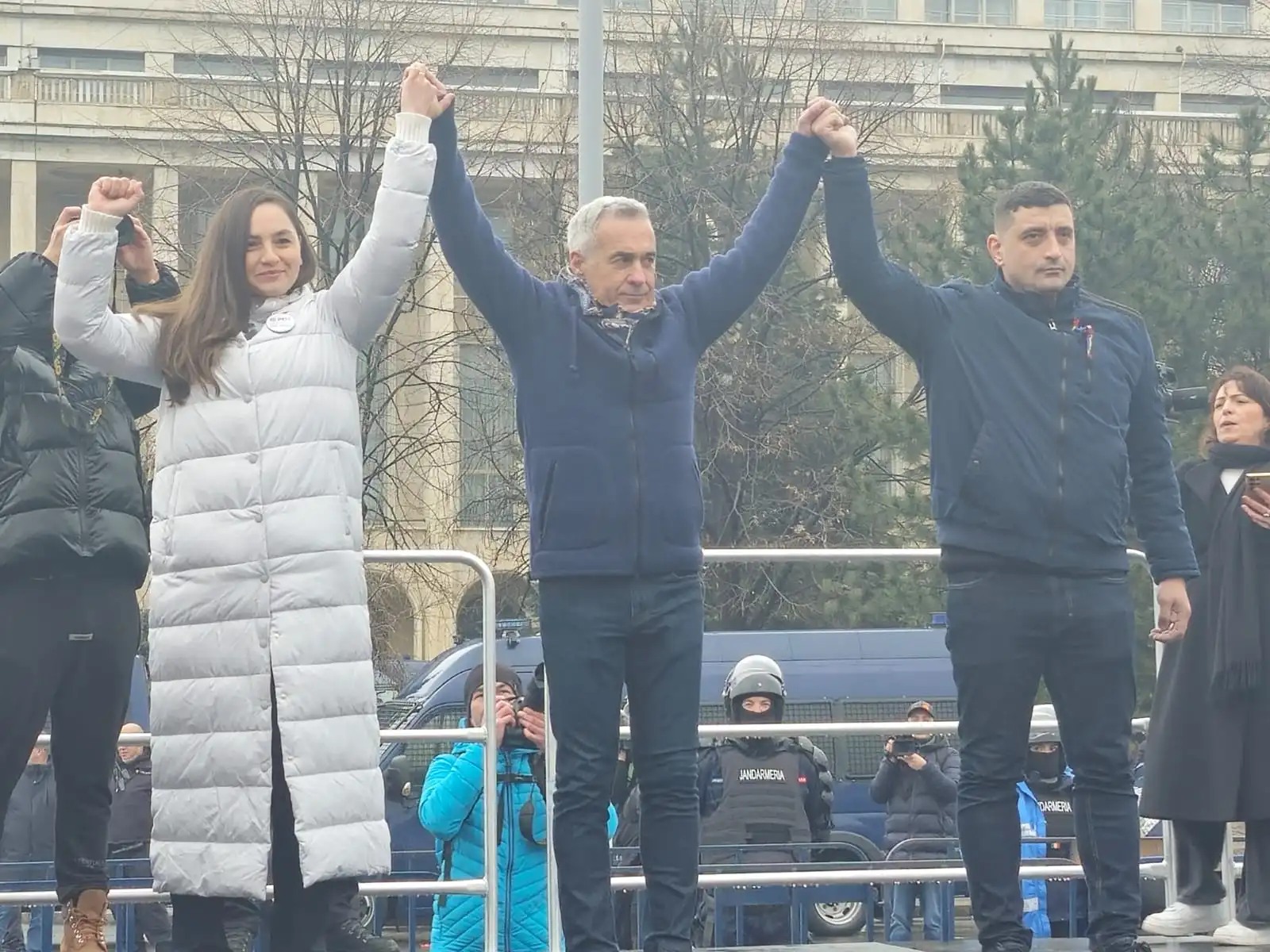 Ana Maria Gavrilă miting susținere Călin Georgescu,Ana Maria Gavrilă,miting susținere,Călin Georgescu