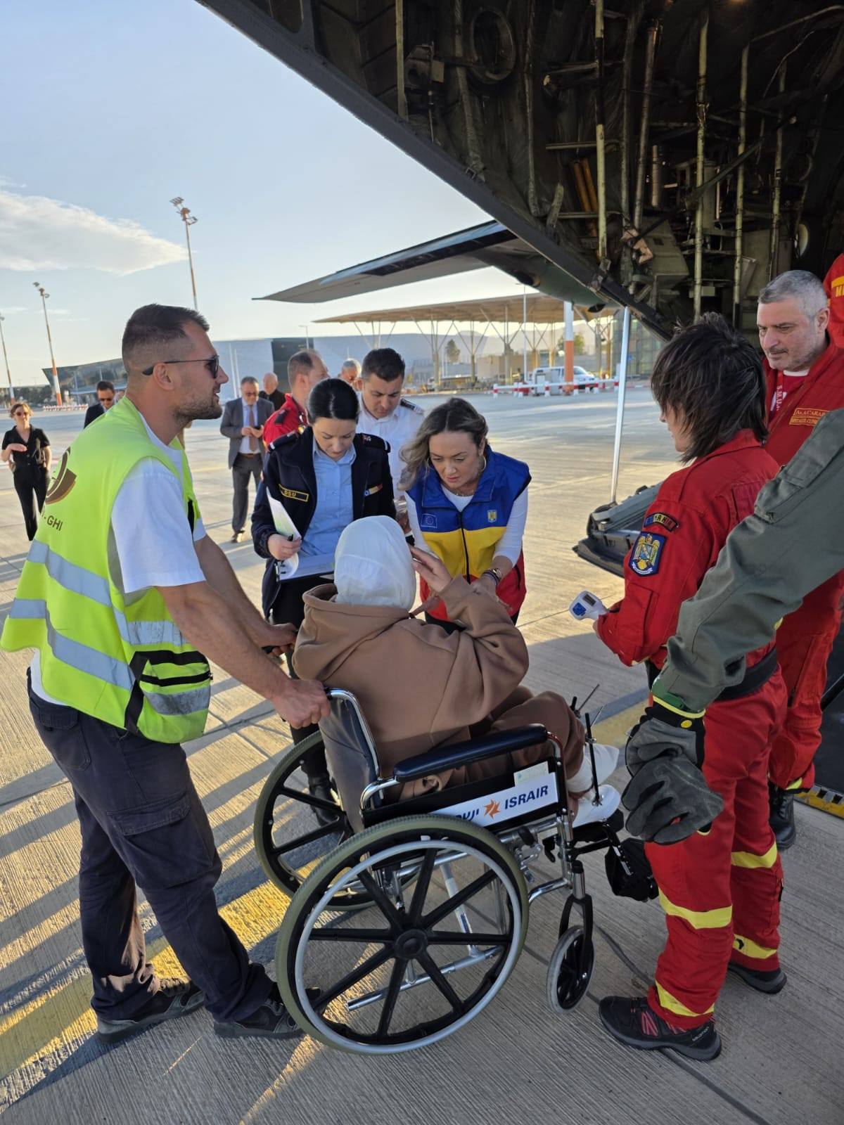 misiune umanitară cetățeni Fâșia Gaza aduși România,misiune umanitară,cetățeni Fâșia Gaza,aduși România