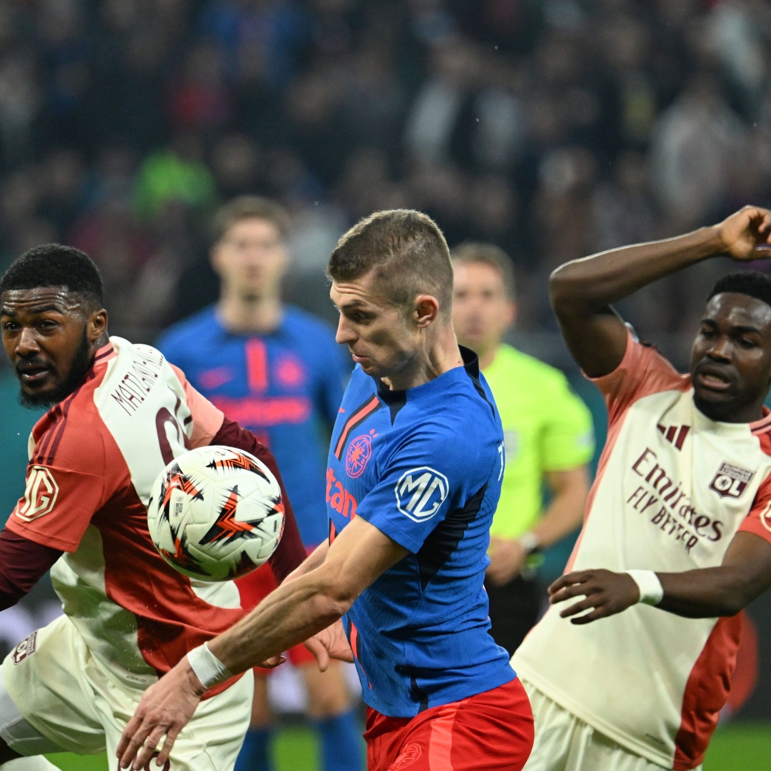 FCSB Olympique Lyon 1-3 eliminare Europa League,FCSB Olympique Lyon 1-3,eliminare Europa League