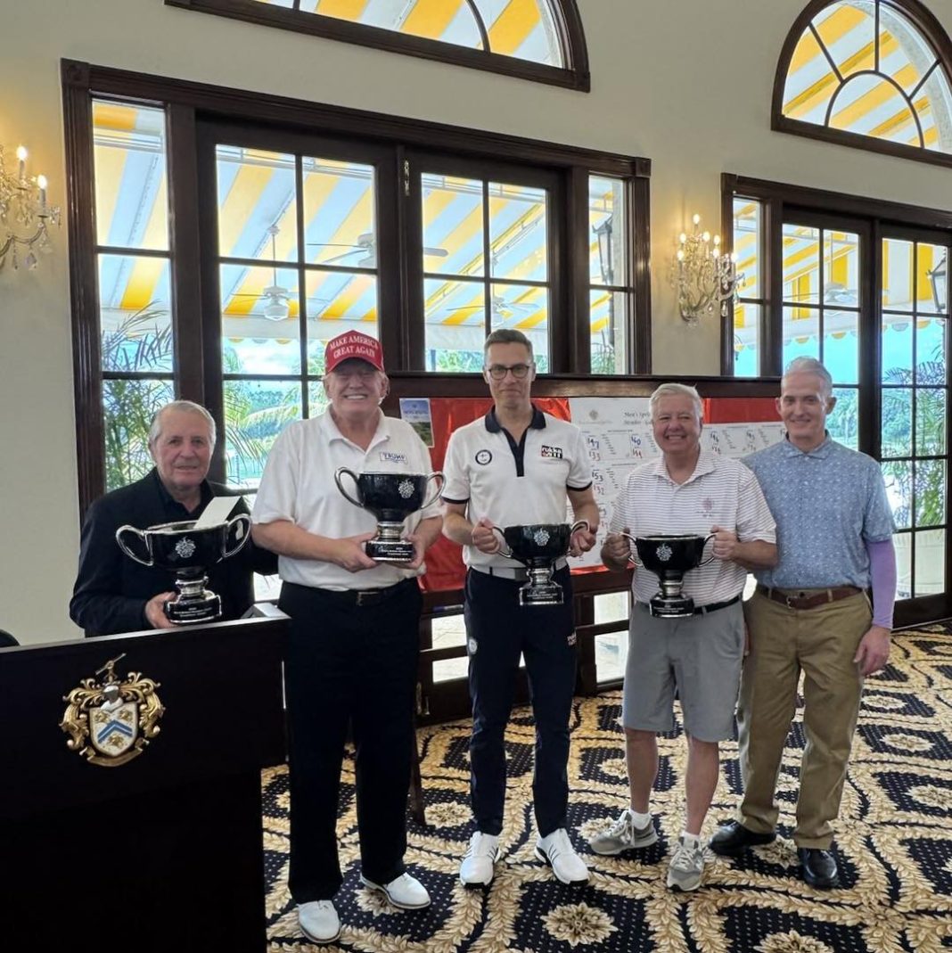 Trump Stubb golf Florida