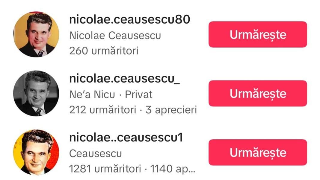 FOTO. Propaganda comunistă pe Facebook și TikTok, cu câteva zile înainte de turul doi al alegerilor prezidențiale