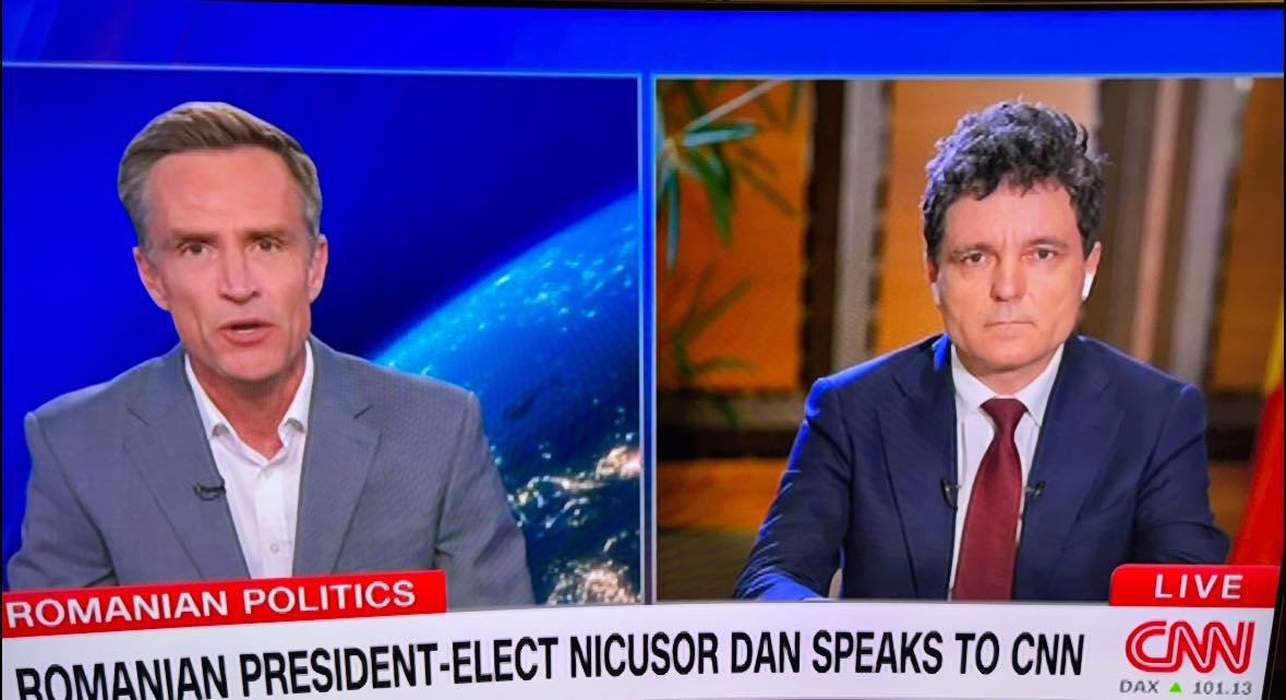 Nicușor Dan interviu CNN
