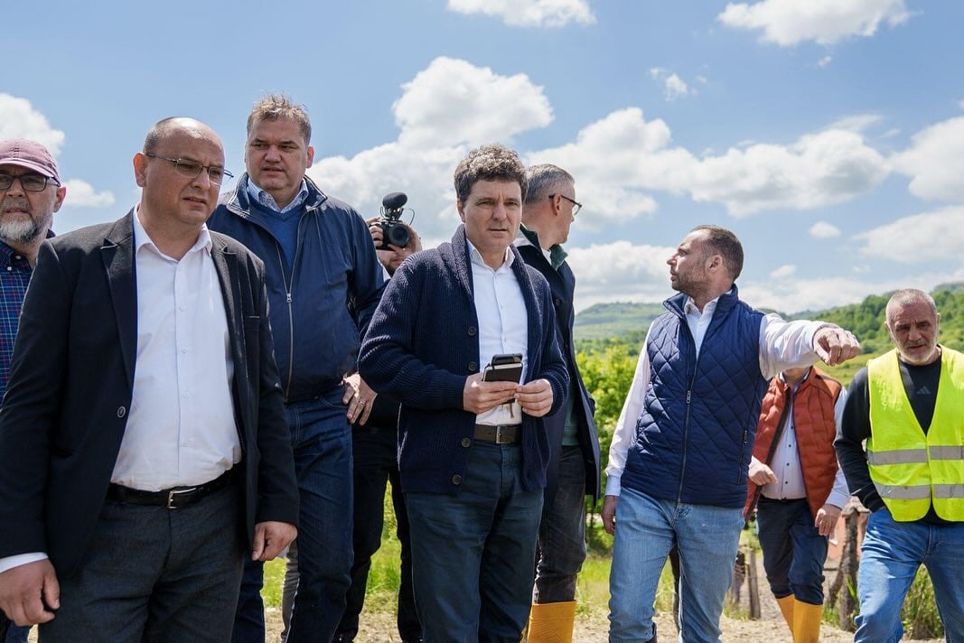 Nicușor Dan vizită Covasna inundații