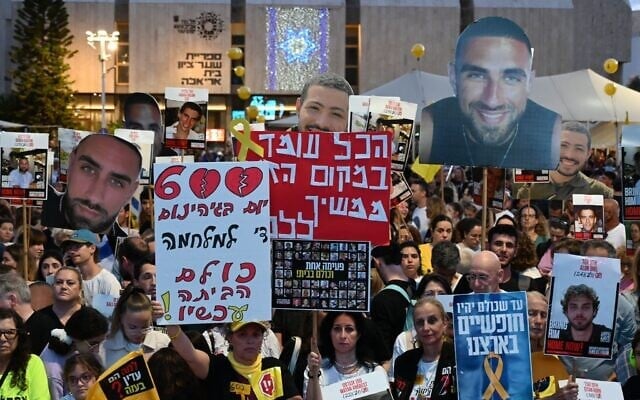 Proteste Israel eliberare ostatici