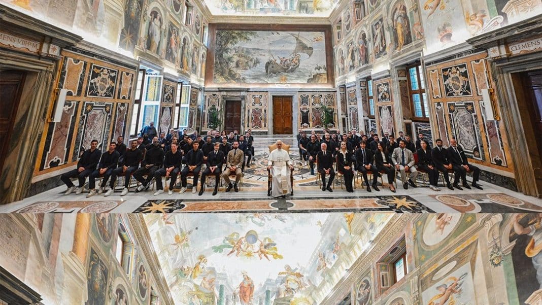 vatican napoli papa leo