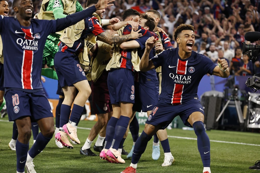 PSG Inter 5-0 finala Ligii Campionilor