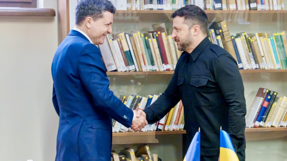 Zelenski mulțumiri Nicușor Dan