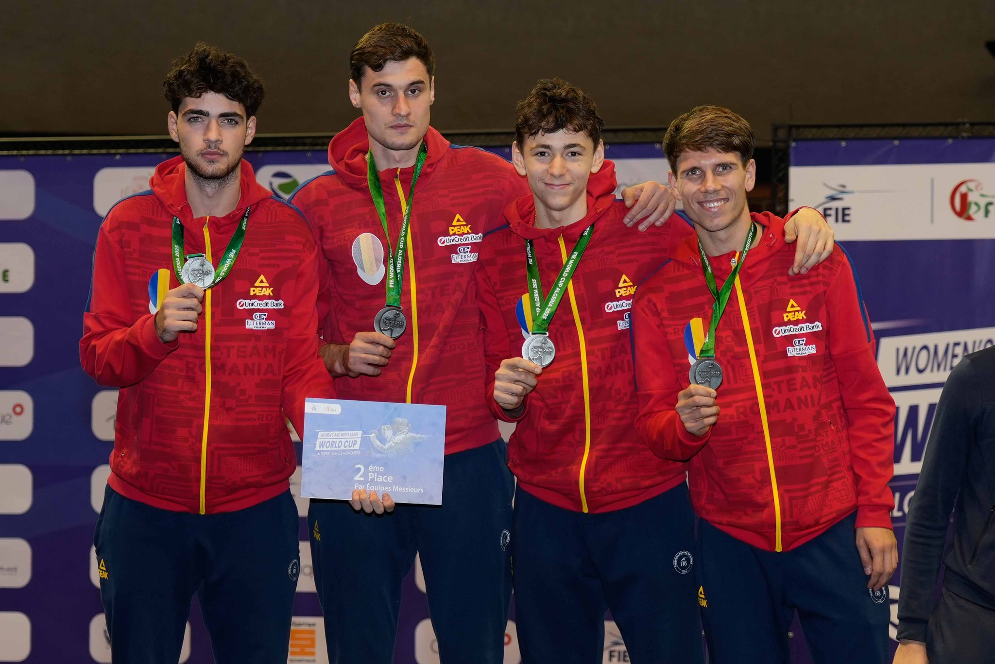 Argint pentru România la Cupa Mondială de sabie de la Alger! Tricolorii au pierdut finala cu Franța după un parcurs excelent