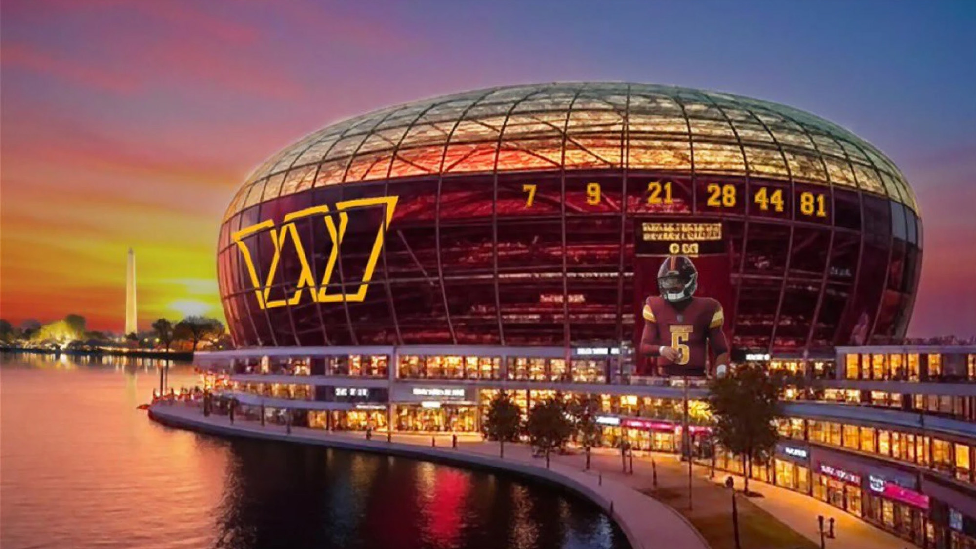 Stadionul de 3,7 miliarde de dolari din Washington ar putea purta numele lui Donald Trump! Casa Albă reacționează: „Ar fi frumos”