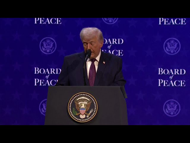 VIDEO. Trump avertizează Hamas și spune că va discuta cu Iranul, la lansarea Consiliului pentru Pace