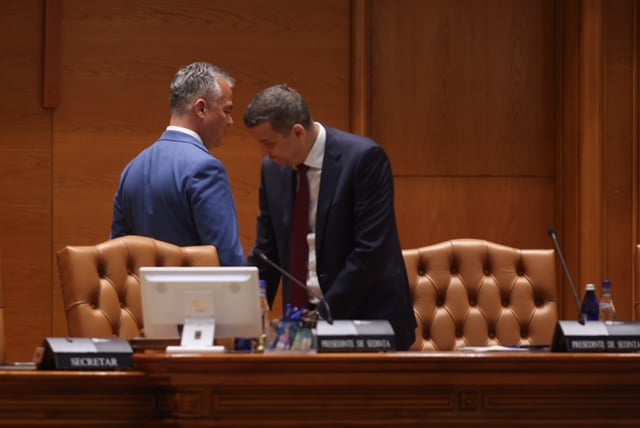 Sorin Grindeanu și Adrian Veștea